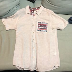 on the byas button down shirt